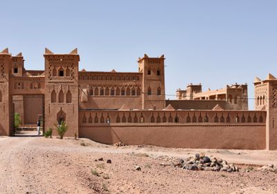 Kasbah Amridil fortificada en el oasis de Skoura